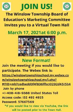 Virtual Town Hall Board Mtg. & 2021-22 Tentative Budget Presentation